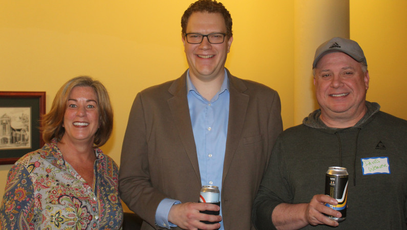 Caught Schmoozing at Pitches Get Stitches