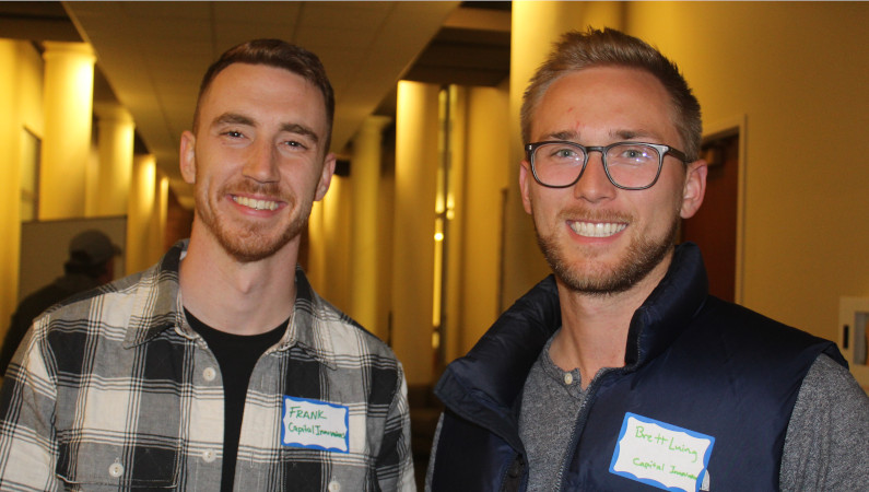 Caught Schmoozing at Pitches Get Stitches